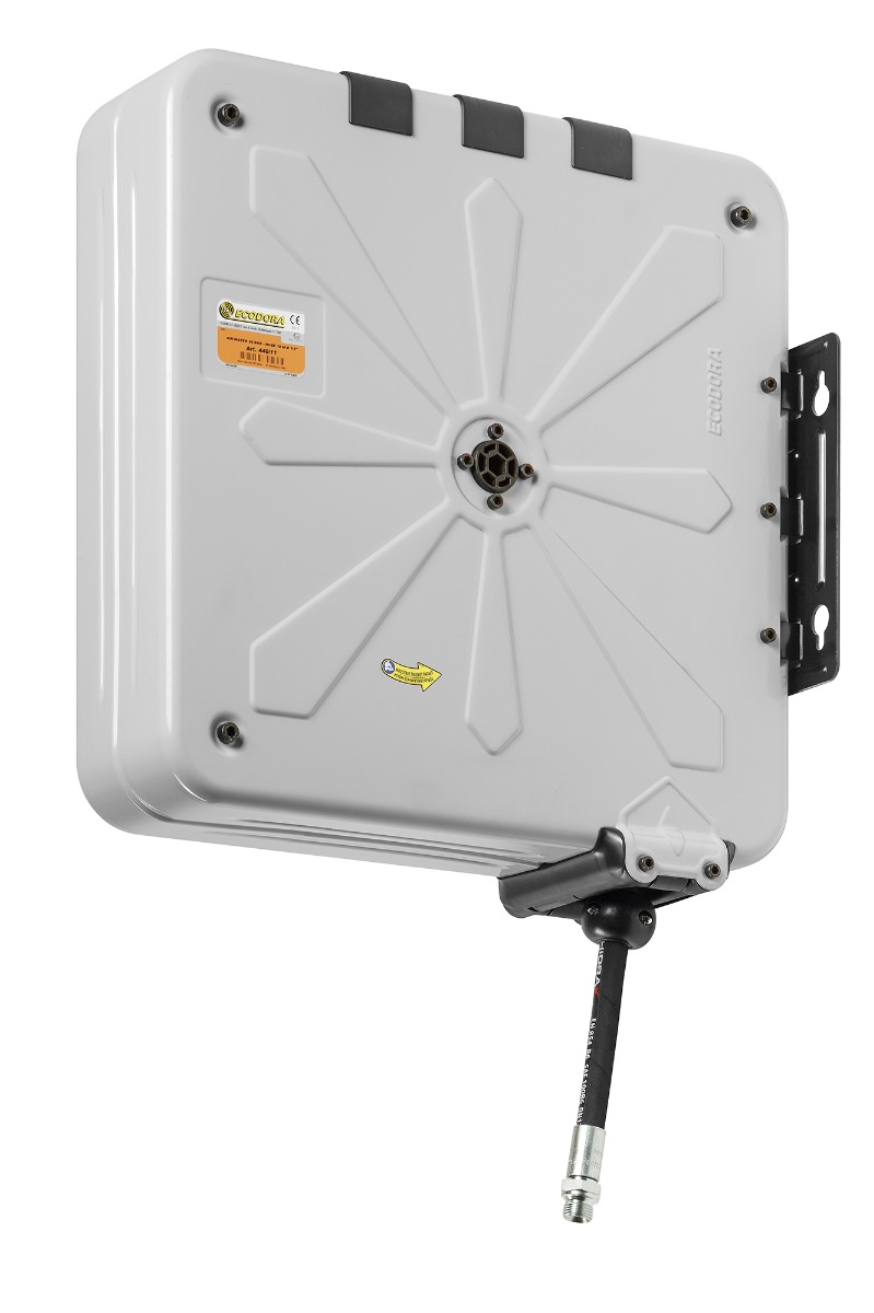 Ecodora 4440/13 Wandschlauchaufroller 18M (Luft/Wasser) - 20 Bar - Schlauch 3/8"