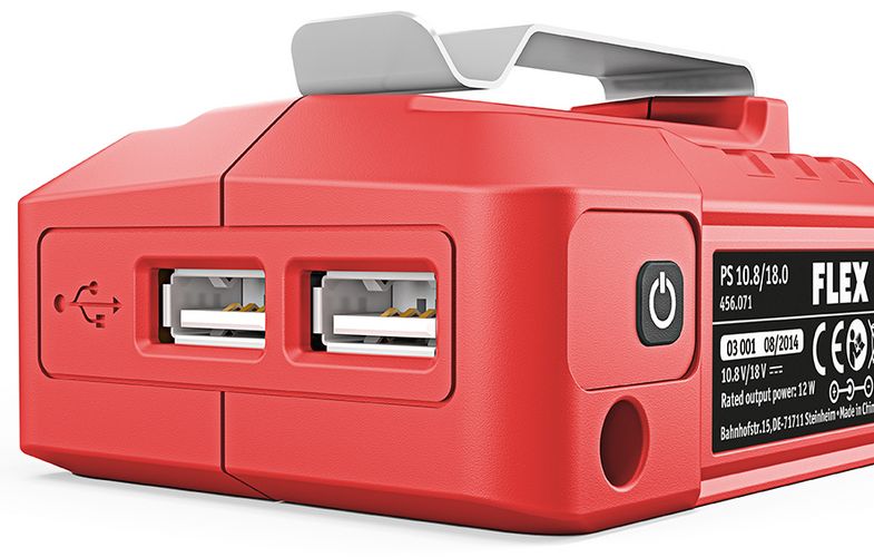 Flex-tools Zubehör 456071 PS 10.8/18.0 Akku-Adapter 10.8 - 18V