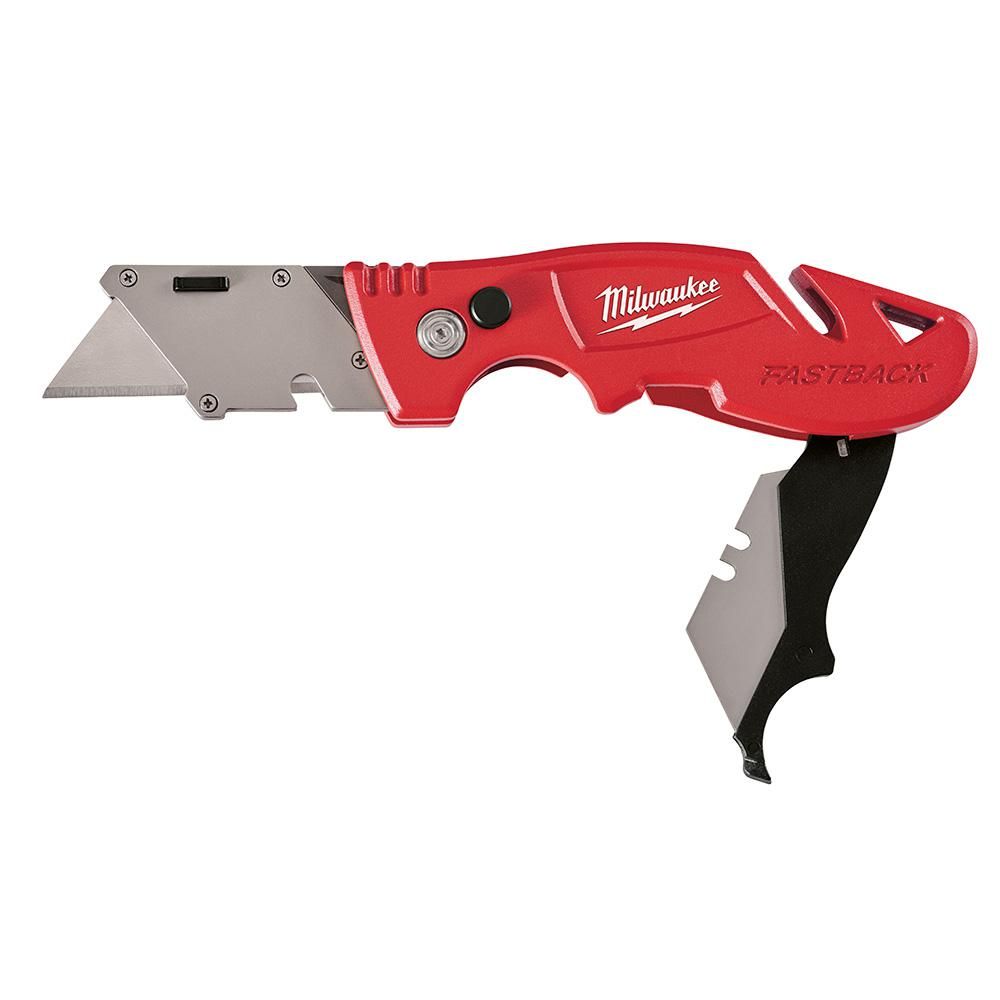 Milwaukee Zubehör 4932471358 Fastback Universal-Kippmesser mit Magazin