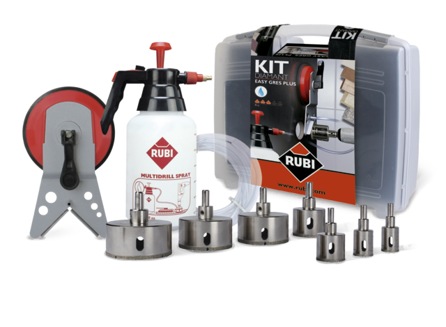 Rubi 50937 EASY GRES PLUS SET EASYGRES Diamantbohrkronen-Set