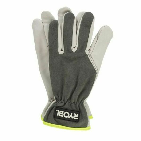 Ryobi 5132002994 RAC810M TimberWolf Premium Leder Gartenhandschuhe (M)