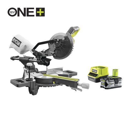 Ryobi 5133005503 RMS18190-140G 18V Trennsäge 190mm + Akku 4.0 Ah + Ladegerät