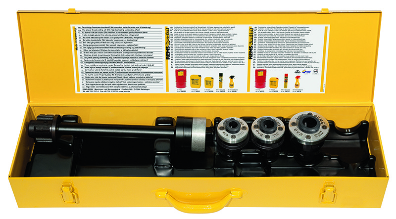 Rems 520025 R 520025 Schneidköpfe S SET R 3/8 - 1/2 - 3/4 für Rems Eva