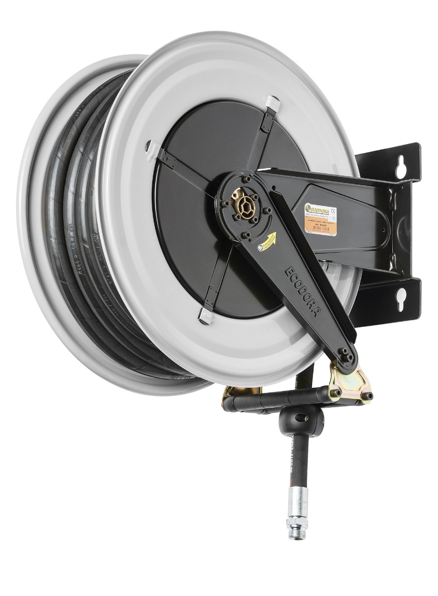 Ecodora 540/11 Wandschlauchaufroller 15M (Luft/Wasser 70°C) - 20 Bar - Schlauch 3/4".