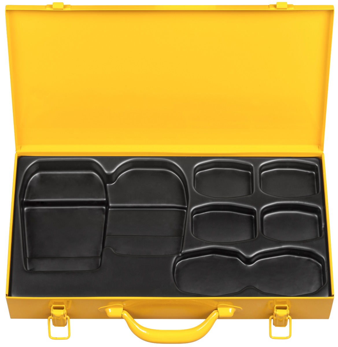 Rems 574516 R 574516 Stahlblechkoffer mit Einlage für 6 Pressbacken 45 Grad, Z-Backen, Z1, Z1 mini