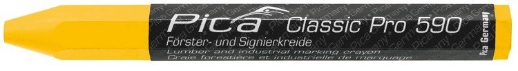 Pica PI59044 590/44 Markierungskreide Gelb 12 Stück
