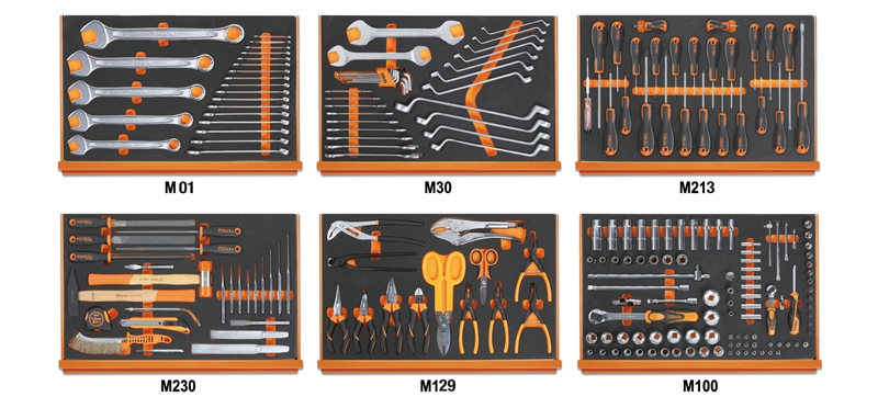 Beta 059881430 5988U6/M-Assortiment Gereedschap 214-delig in EVA foam inlegbak