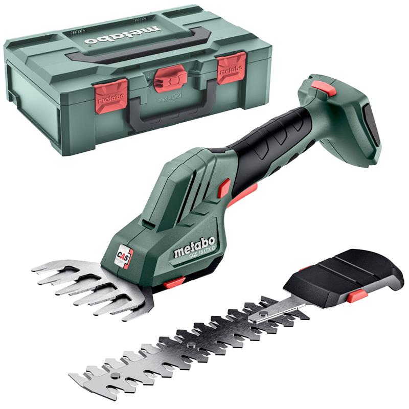 Metabo 601609840 SGS 18 LTX Q Akku Strauch und Grasschere 18 Volt ohne Akku oder Ladegerät in Metabox 145