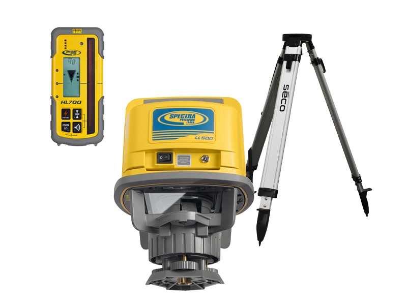 Spectra Physics 601827 Precision LL500 Rotationslaser + Stativ