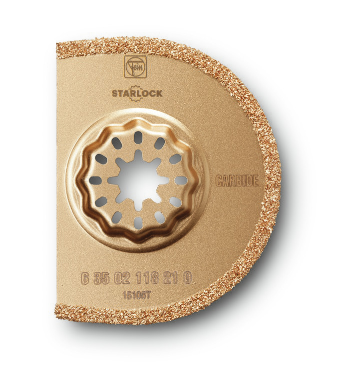 Fein Zubehör 63502118230 Segment Sägeblatt Hartmetall 2,2mm Durchmesser 75mm SL für Fein FMM Multimaster 5 Stück