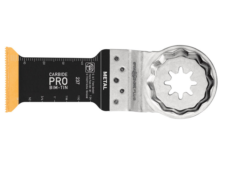 Fein Zubehör 63502237250 Sägeblatt E-Cut Carbide Pro 35 x 60 mm SLP 50 Stück