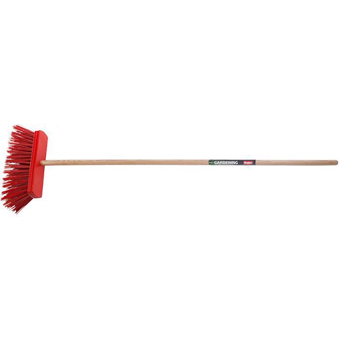 Polet 4070701 Straßenbesen 450mm Fsc 100% Long Pvc mit Stiel 150cm