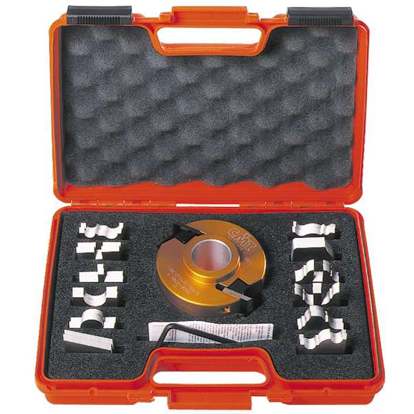 CMT 692.013.04 Profilmesserkopf ohne Begrenzung 120x50x40 mm ALU MEC + 13 Messer
