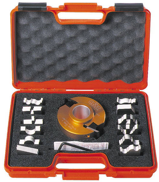 CMT 692.013.08 Profilmesserkopf ohne Begrenzung 120x50x40 mm ALU MEC + 13 Messer