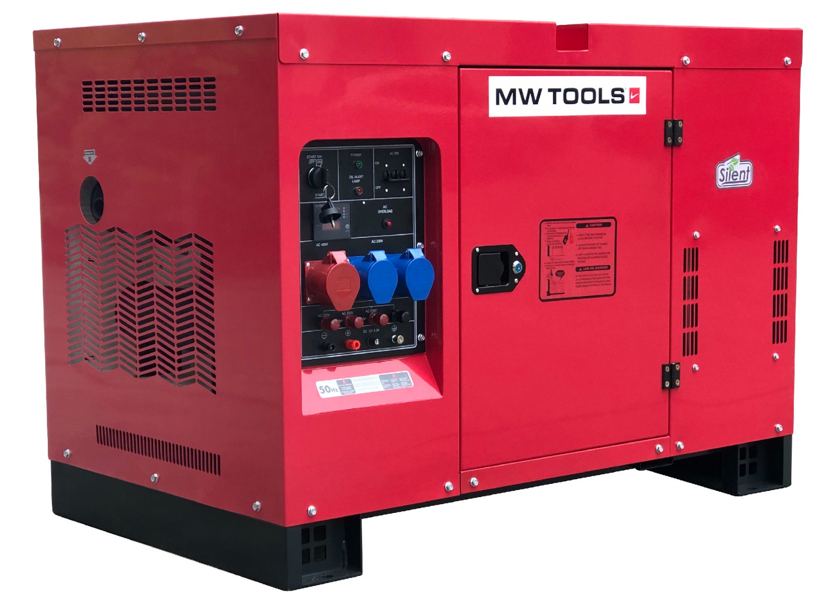 Metal Works 724562243 DG150EP Stromerzeuger Diesel 1x230V 12,0KW / 3x400V 15,0KW mit Anschluss für externen Kraftstofftank