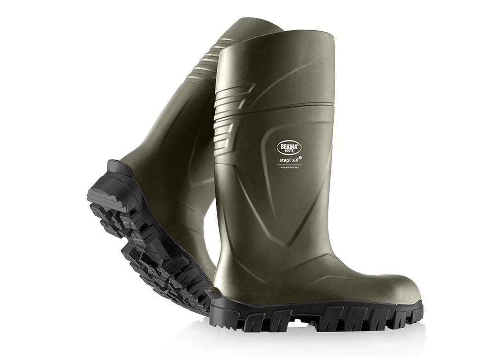 Bekina Agrilite O4 Arbeitsstiefel Grün/Schwarz P2100/9180-P