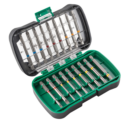 HiKOKI Zubehör 750361 Bitset 18-teilig 1/4" Länge 75 mm