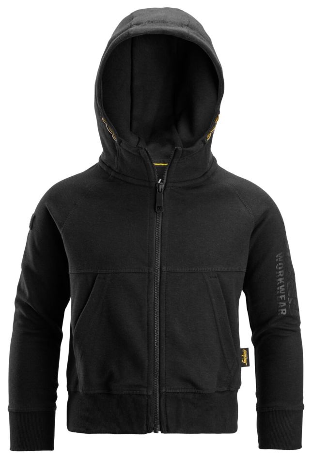 7512 Junior Logo Hoodie mit Reißverschluss