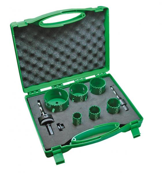 HiKOKI Zubehör 752175 Lochsägeset Elektriker Nr.2 BI-Metall 9-teilig