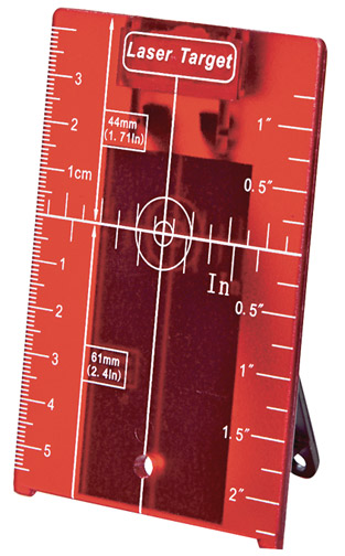 Leica 758831 Zieltafel Rot