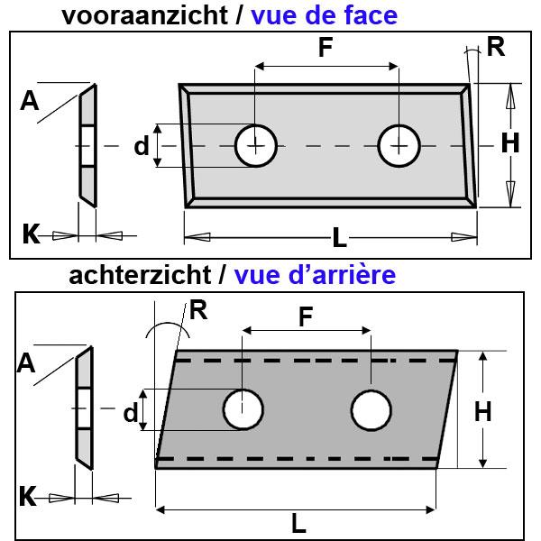 GRN Tools 790.315.00 WPL Spezial-Wechselklinge F1730 10 Stück