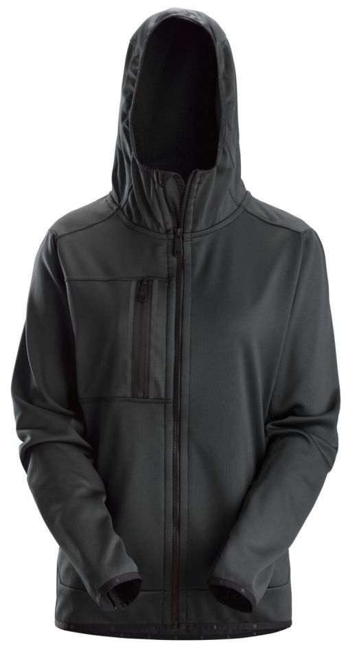 8057 AllroundWork Ladies Hoodie mit Reißverschluss