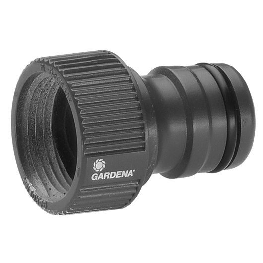 Gardena 02801-20 2801-20 Profi-System-Hahnstück, 21 mm (G 1/2")-Wasserhahn mit 26,5 mm (G 3/4")-Gewinde