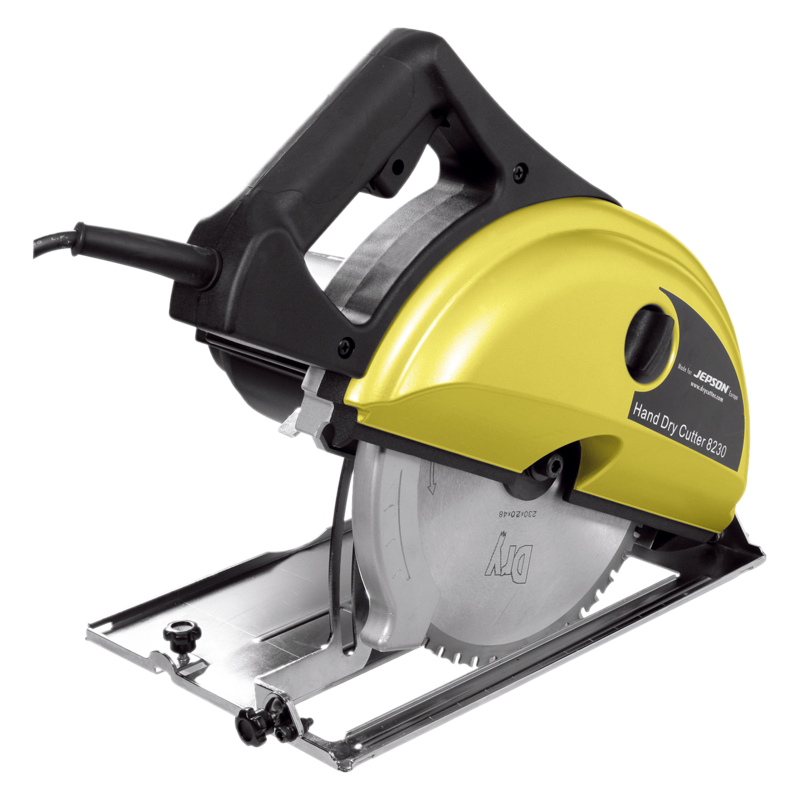 Jepson 608280ICG 8230N Hand Dry Cutter Handkreissäge + Einstellbare Führungsschiene mit integriertem Spannsystem
