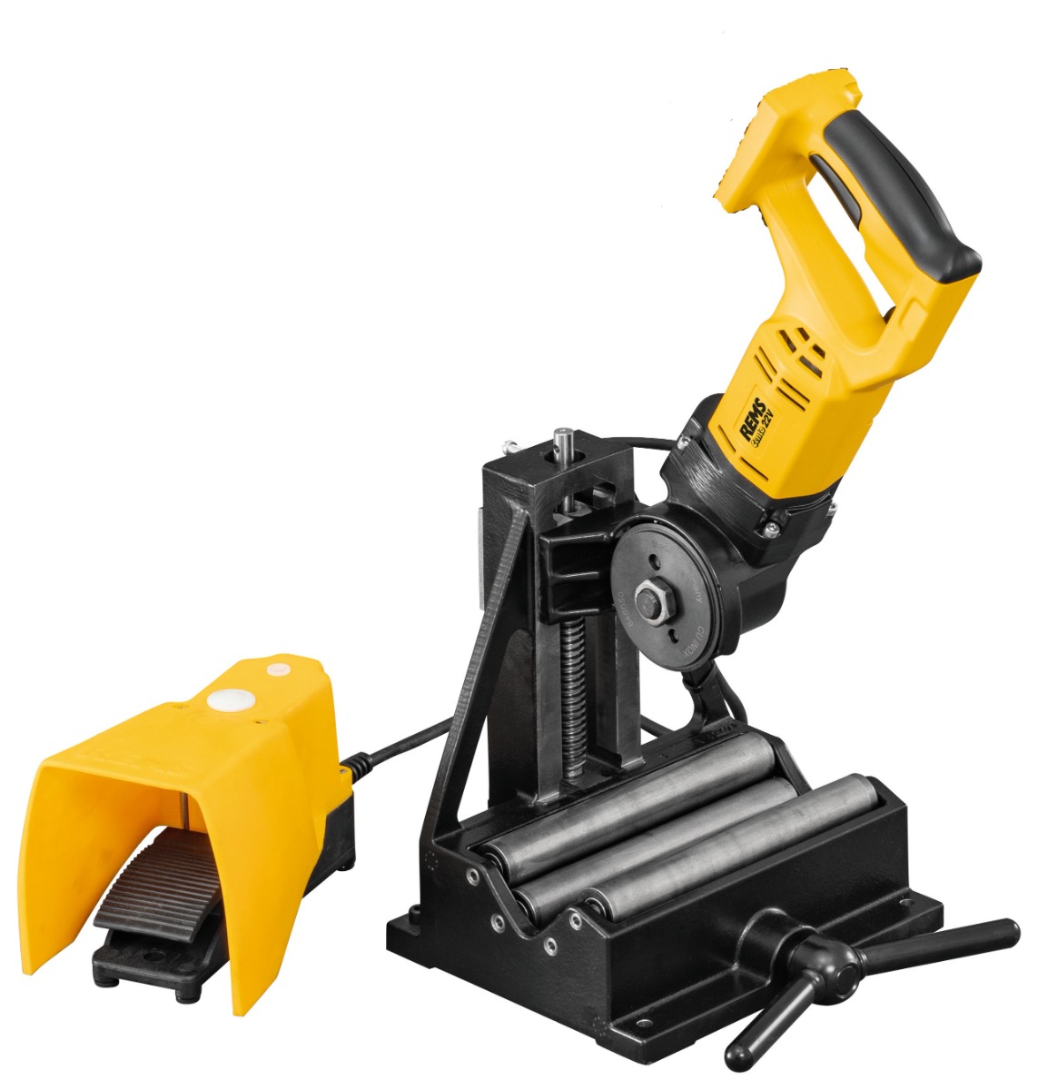 Rems 845007 R22 Akku CENTO 22V Basic Rohrschneider exkl. Akku und Ladegerät und exkl. Schneidrad