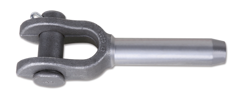 Beta 087090326 Schmiedestahl-Rollengabel offen verzinkt 26 M