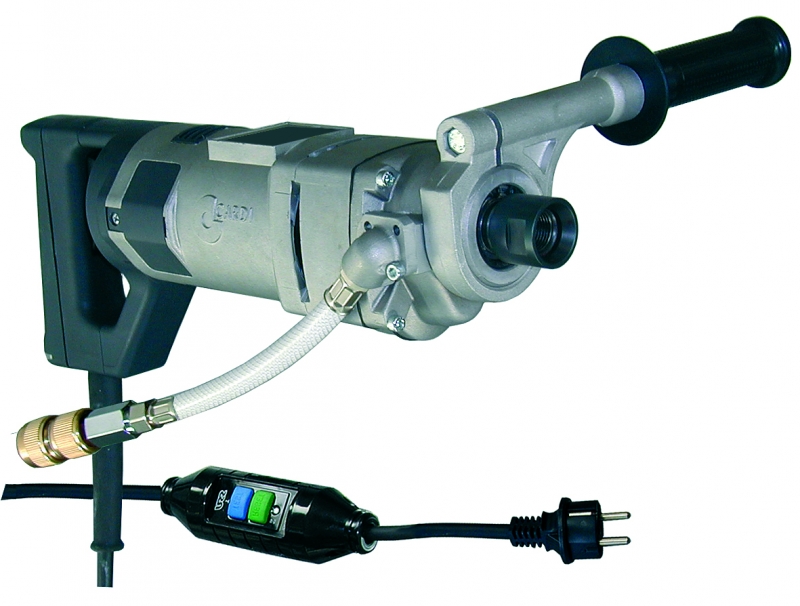 Inter Dynamics 900197 D3 Diamant-Kernbohrmaschine 1800 Watt Nass- und Trockenbohrer R 1/2"