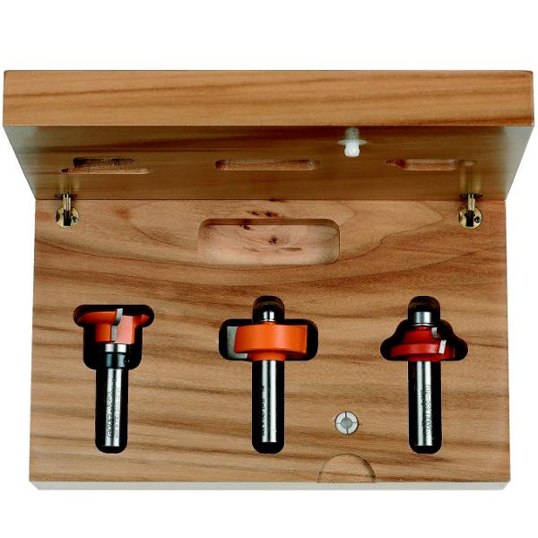 CMT 900.025.11 3-teiliger Satz von Kreuzkopf-Holzverbindungen mit 8-mm-Schaft