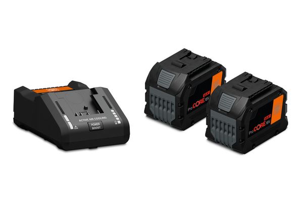 Fein Zubehör 92604241010 Akku-Starter-Set 18V 12.0Ah AS ProCore - 2 x Akku + Schnellladegerät