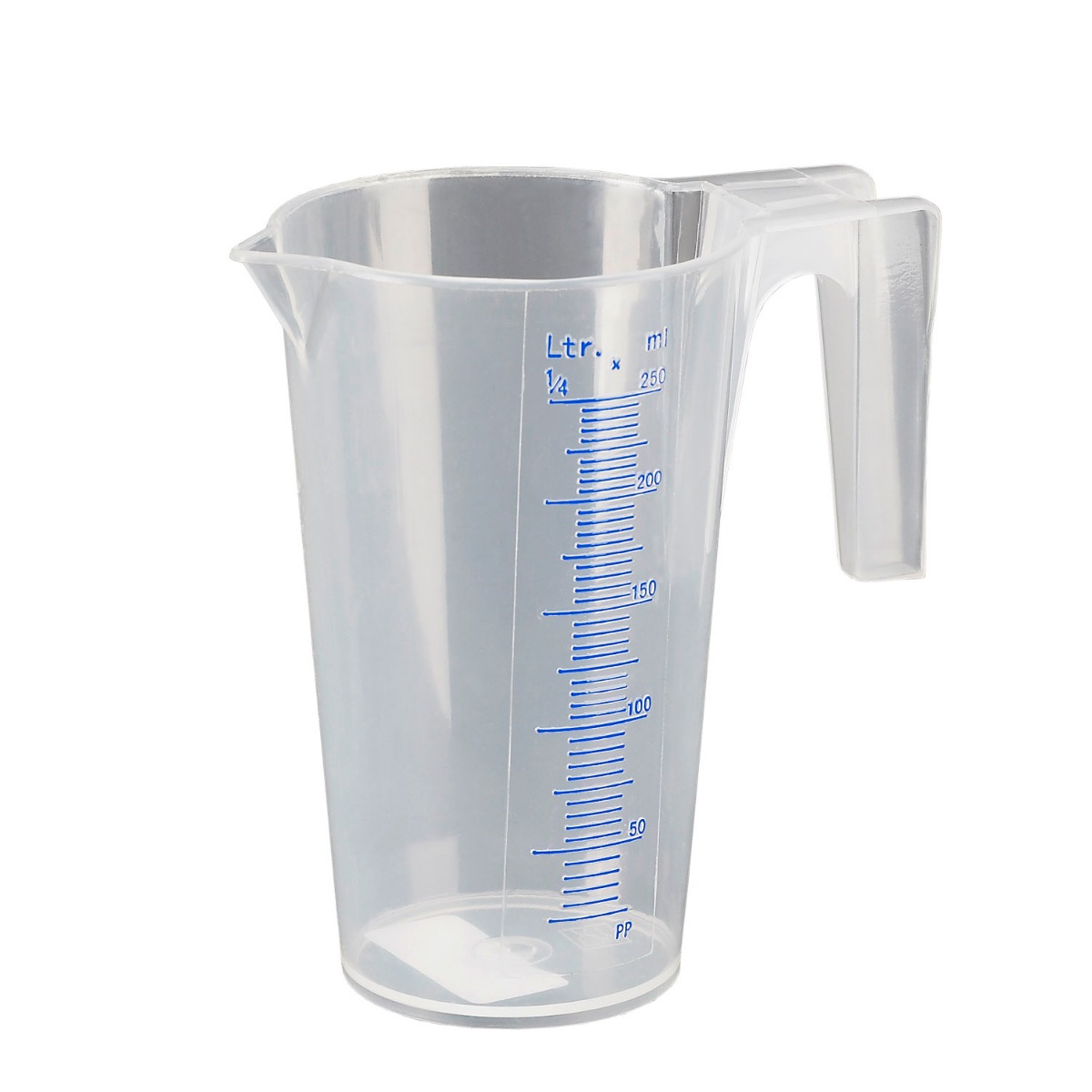Pressol 07 060 Messbecher PP 0.25L transparent Skala ml