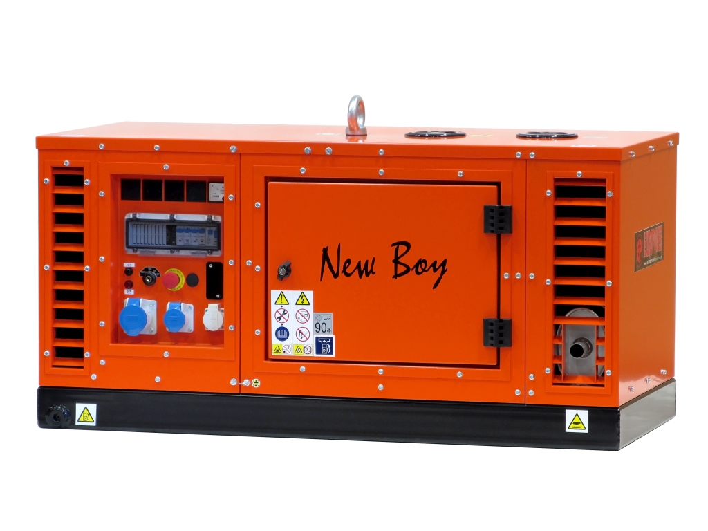 Europower 991011012 New Boy EPS103DE Stromaggregat 10 KVA Dieselmotor 3x 230 Volt Elektrostart