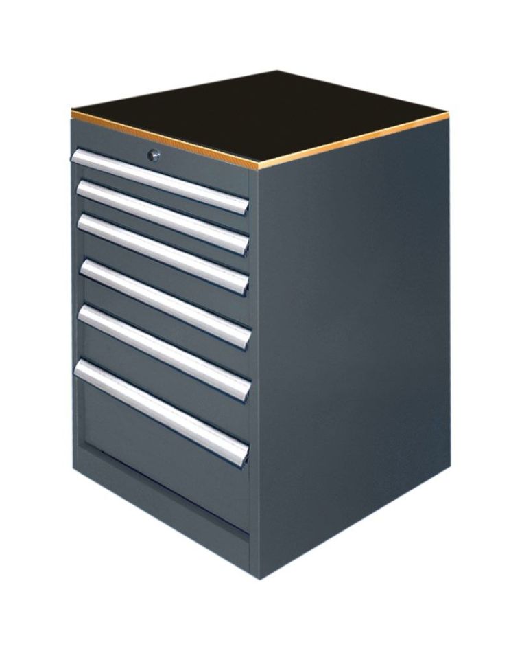 Huvema K5080G Werkzeugschrank 6 Schubladen