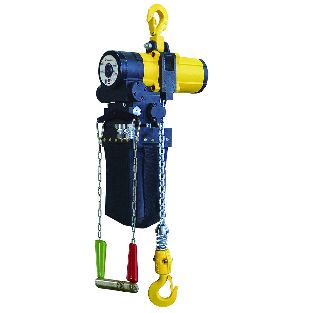 Delta CD.0.PH.0025.10 Pneumatischer Kettenzug - 0,25 Tonnen - 10 Meter - 1 Teil