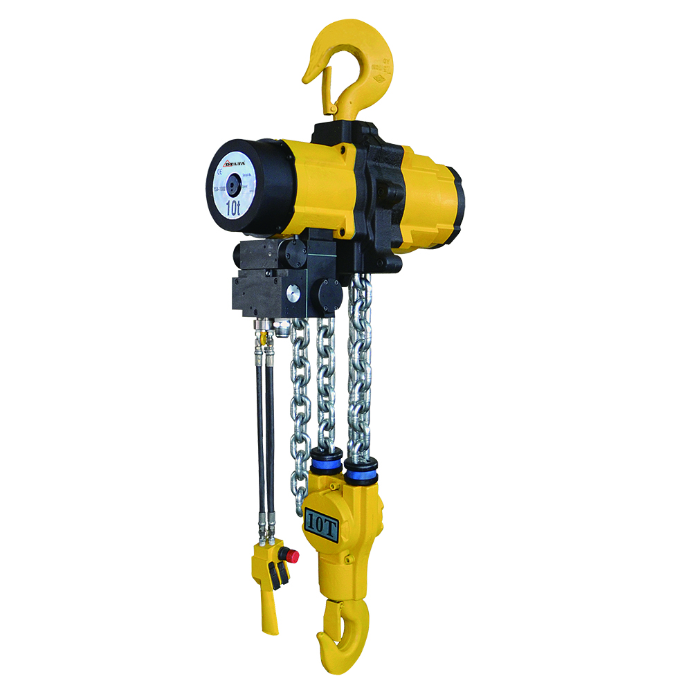 Delta CD.0.PH.0200.03 Pneumatischer Kettenzug - 2 Tonnen - 3 Meter - 2 Sektionen