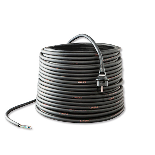 Keraf 104712 N0530150RA Anschlusskabel 5 m 3 x 1,5 mm² H07RN-F gerade