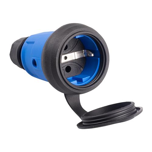 ABL 46.242 Kunststoffstecker - 10/16A - IP 44 -RA mit Abdeckung
