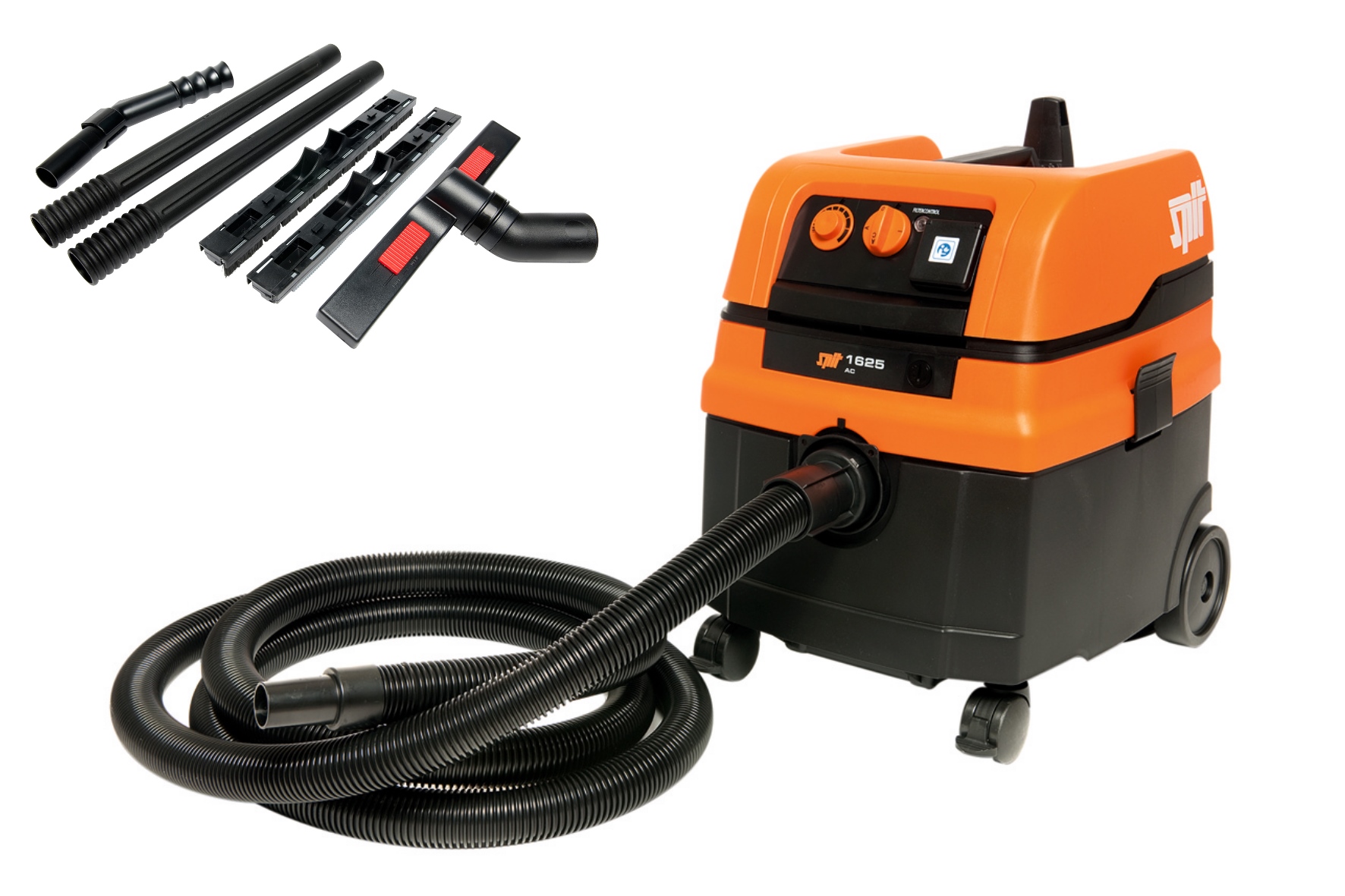 Spit 620912/644030 AC1625 Nass-/Trockensauger mit automatischer Filterreinigung + Reinigungsset