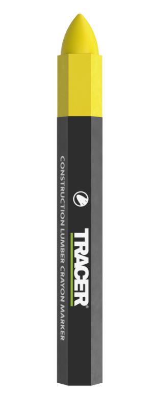 Tracer ACM3 Construction Chalk Markers Gelb - 12 Stück