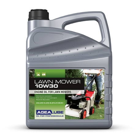 Agealube 4A04.01.005 Rasenmäher 10W30 Motoröl für Rasenmäher 5L