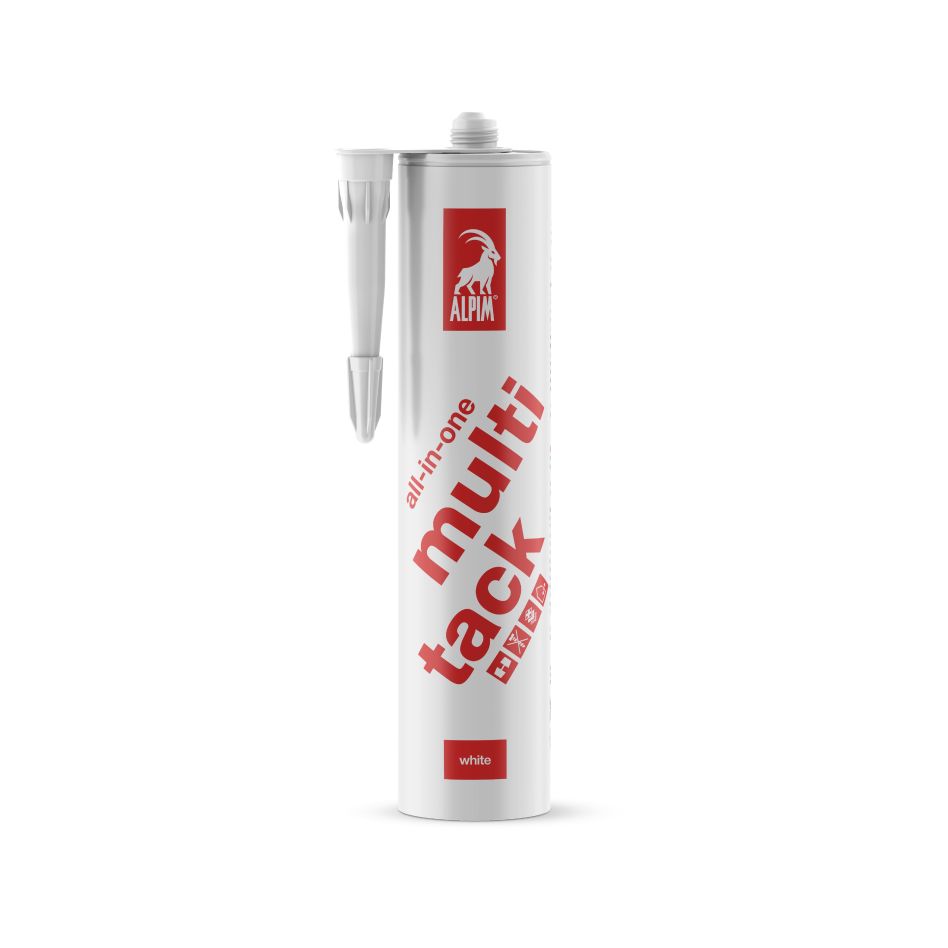 Alpim ALP002003 Multi Tack All-in-One-Klebeset, universell einsetzbar, wei&szlig;, 290 ml