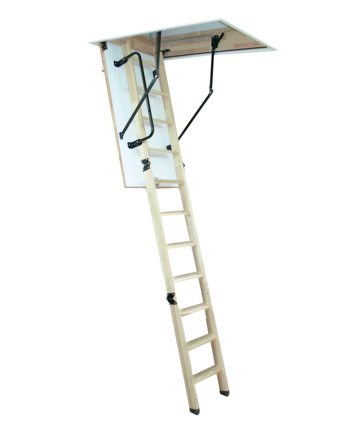 Altrex 505026 Woodytrex-Superior 3-teilige zusammenklappbare Bodentreppe 120 x 60