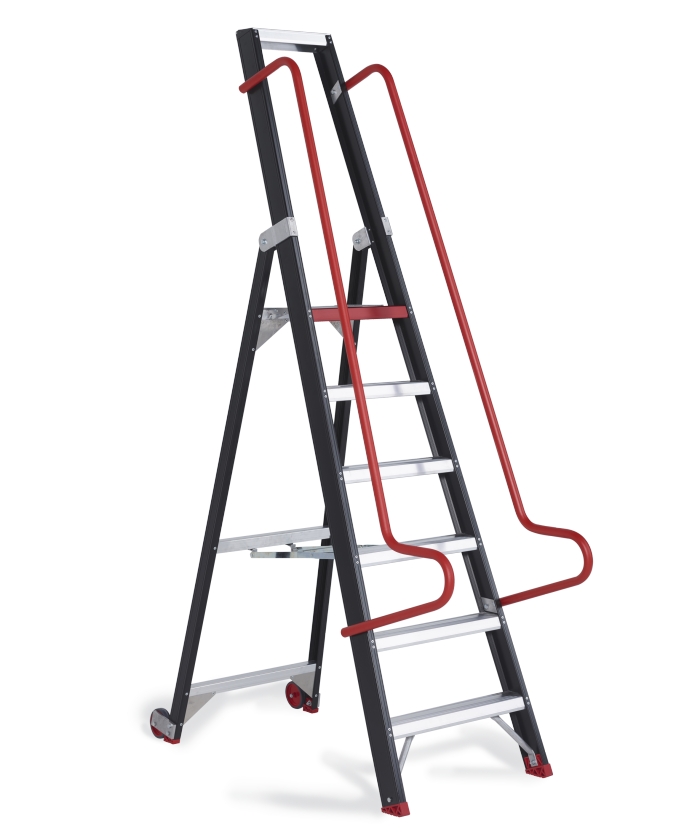 Altrex 193207 Taurus Lageranlegeleiter, klappbar TME 7