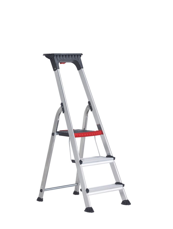 Altrex 501103 Double Decker Haushalts-Stufenleiter 3-stufig