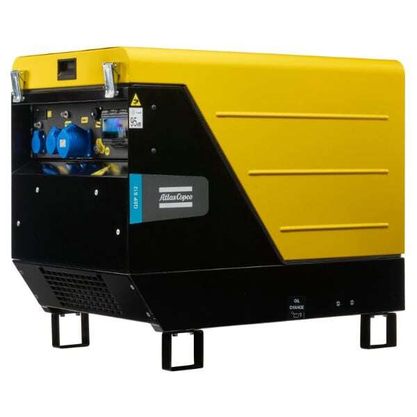 Atlas Copco 8170023244 QEP S12 ACDE Stationärer Diesel-Generator 9100W