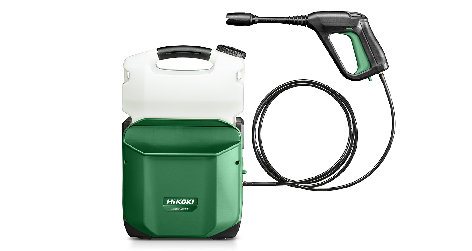 HiKOKI AW18DBLW4Z Akku Hochdruckreiniger 20 bar 18V ohne Akkus oder Ladegerät