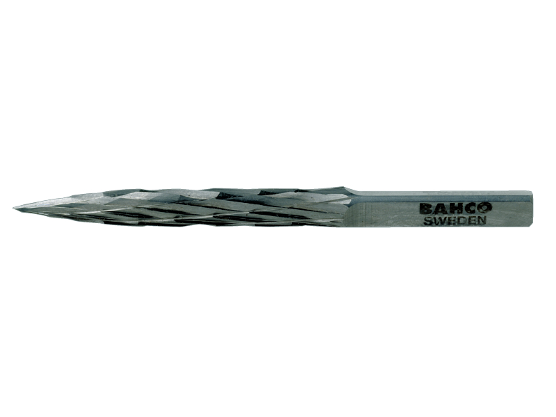 Bahco A0625M06X 6 mm x 25 mm Spezialfräser aus Hartmetall für Reifenreparaturen, X-Cut 16/8 TPI 6 mm